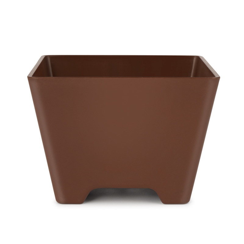 Vasos para bacia de bonsai Vasos de flores Quadrados Paisagem elevada