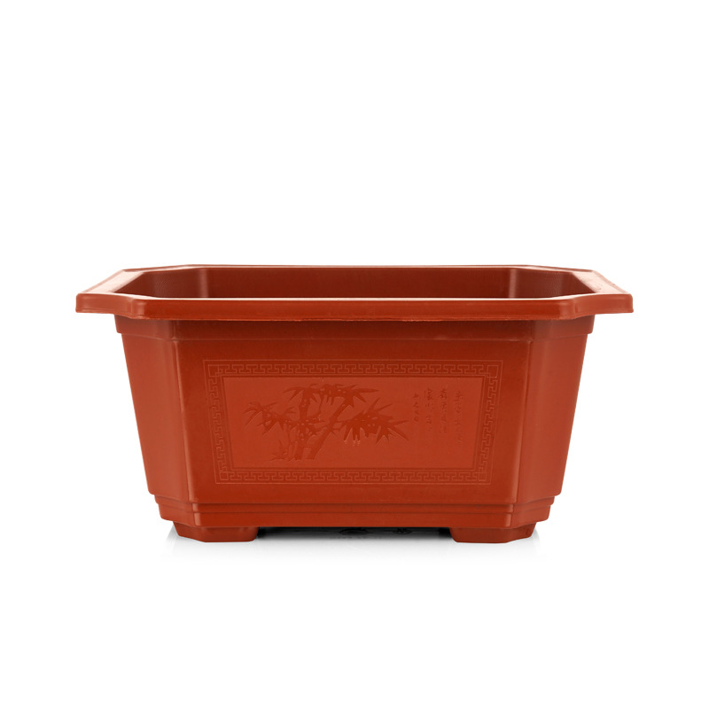 Vasos para bacia de bonsai Vasos de flores Quadrados Paisagem elevada